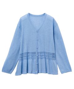 TAKASHIMAYA Tsuhan Edition / タカシマヤ ツーハン・エディション カーディガン・ボレロ | 透かし編みカーディガン