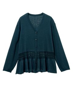 TAKASHIMAYA Tsuhan Edition / タカシマヤ ツーハン・エディション カーディガン・ボレロ | 透かし編みカーディガン