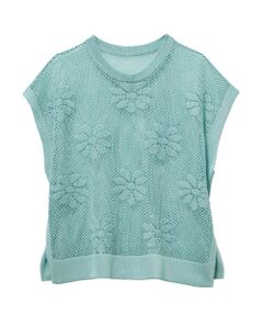 TAKASHIMAYA Tsuhan Edition / タカシマヤ ツーハン・エディション ベスト | 花柄メッシュベスト