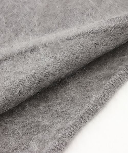 TAKASHIMAYA CASHMERE（キッズ、ストール・マフラー） / タカシマヤ カシミヤ（キッズ、ストール・マフラー） マフラー・ショール・スヌード・ストール | ファー加工マフラー【日本製・カシミヤ100％】 | 詳細5