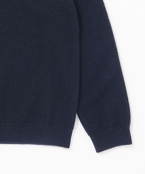 TAKASHIMAYA CASHMERE（キッズ、ストール・マフラー） / タカシマヤ カシミヤ（キッズ、ストール・マフラー） ニット・セーター | Vネックセーター【150/160】【カシミヤ100％・洗濯機で洗える】 | 詳細3