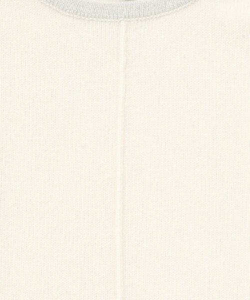 TAKASHIMAYA CASHMERE（キッズ、ストール・マフラー） / タカシマヤ カシミヤ（キッズ、ストール・マフラー） ニット・セーター | リンガーラメプルオーバー【130/140】【カシミヤ100％・手洗い可/ドライ】 | 詳細1