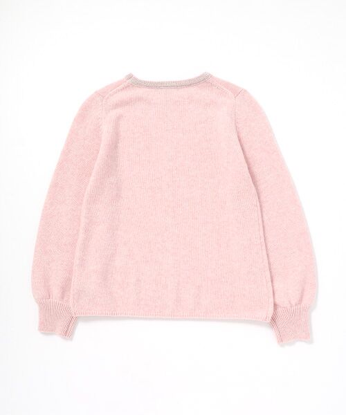 TAKASHIMAYA CASHMERE（キッズ、ストール・マフラー） / タカシマヤ カシミヤ（キッズ、ストール・マフラー） ニット・セーター | リンガーラメプルオーバー【150/160】【カシミヤ100％・手洗い可/ドライ】 | 詳細2