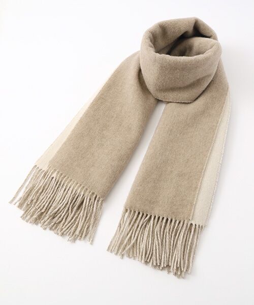 TAKASHIMAYA CASHMERE（キッズ、ストール・マフラー） / タカシマヤ カシミヤ（キッズ、ストール・マフラー） マフラー・ショール・スヌード・ストール | ダブルフェイスビッグストール【日本製･カシミヤ100%】 | 詳細7
