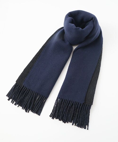 TAKASHIMAYA CASHMERE（キッズ、ストール・マフラー） / タカシマヤ カシミヤ（キッズ、ストール・マフラー） マフラー・ショール・スヌード・ストール | ダブルフェイスビッグストール【日本製･カシミヤ100%】 | 詳細14