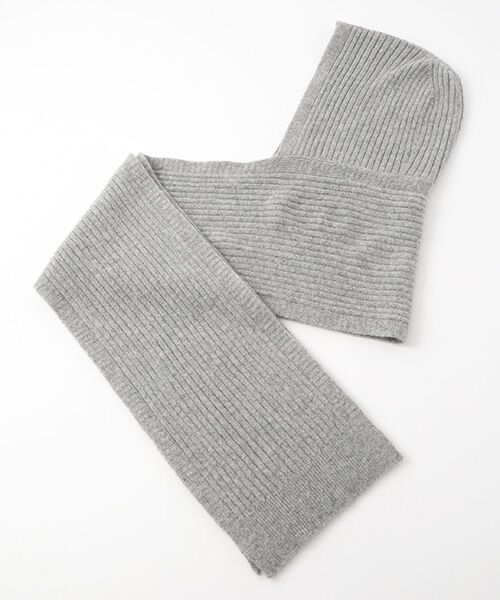 TAKASHIMAYA CASHMERE（キッズ、ストール・マフラー） / タカシマヤ カシミヤ（キッズ、ストール・マフラー） マフラー・ショール・スヌード・ストール | フード付きマフラー【日本製･カシミヤ100%】 | 詳細6