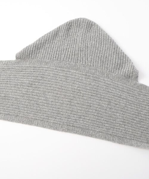 TAKASHIMAYA CASHMERE（キッズ、ストール・マフラー） / タカシマヤ カシミヤ（キッズ、ストール・マフラー） マフラー・ショール・スヌード・ストール | フード付きマフラー【日本製･カシミヤ100%】 | 詳細8