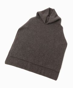TAKASHIMAYA CASHMERE（キッズ、ストール・マフラー） / タカシマヤ カシミヤ（キッズ、ストール・マフラー） マフラー・ショール・スヌード・ストール | 畦編みポンチョ【日本製･カシミヤ100%】