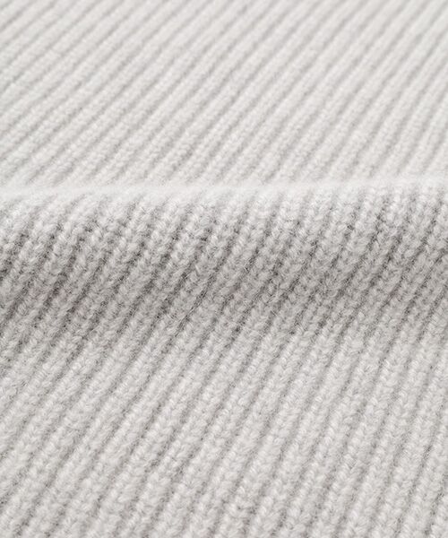 TAKASHIMAYA CASHMERE（キッズ、ストール・マフラー） / タカシマヤ カシミヤ（キッズ、ストール・マフラー） マフラー・ショール・スヌード・ストール | 畦編みポンチョ【日本製･カシミヤ100%】 | 詳細1