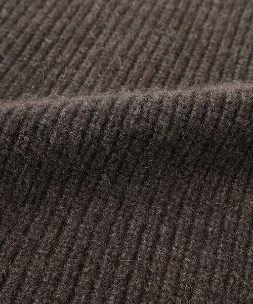 TAKASHIMAYA CASHMERE（キッズ、ストール・マフラー） / タカシマヤ カシミヤ（キッズ、ストール・マフラー） マフラー・ショール・スヌード・ストール | 畦編みポンチョ【日本製･カシミヤ100%】 | 詳細2