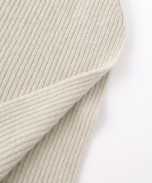 TAKASHIMAYA CASHMERE（キッズ、ストール・マフラー） / タカシマヤ カシミヤ（キッズ、ストール・マフラー） マフラー・ショール・スヌード・ストール | 畦編みポンチョ【日本製･カシミヤ100%】 | 詳細6