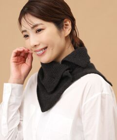 TAKASHIMAYA CASHMERE（キッズ、ストール・マフラー） / タカシマヤ カシミヤ（キッズ、ストール・マフラー） マフラー・ショール・スヌード・ストール | ボタン付きネックウォーマー【日本製･カシミヤ100%】