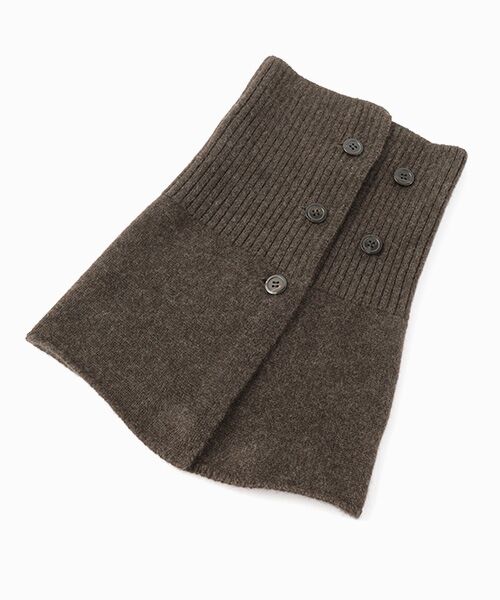 TAKASHIMAYA CASHMERE（キッズ、ストール・マフラー） / タカシマヤ カシミヤ（キッズ、ストール・マフラー） マフラー・ショール・スヌード・ストール | ボタン付きネックウォーマー【日本製･カシミヤ100%】 | 詳細5