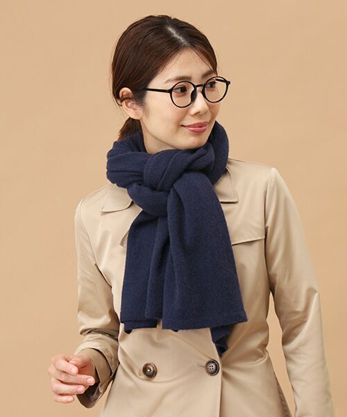 TAKASHIMAYA CASHMERE（キッズ、ストール・マフラー） / タカシマヤ カシミヤ（キッズ、ストール・マフラー） マフラー・ショール・スヌード・ストール | ニットストール【日本製･カシミヤ100%】 | 詳細3