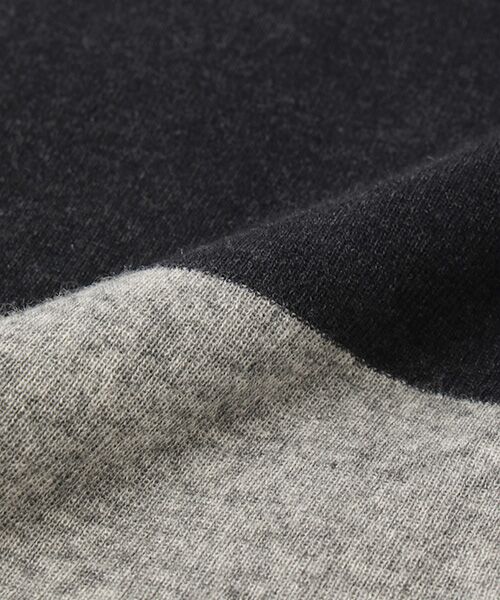 TAKASHIMAYA CASHMERE（キッズ、ストール・マフラー） / タカシマヤ カシミヤ（キッズ、ストール・マフラー） マフラー・ショール・スヌード・ストール | 配色ストール【日本製・カシミヤ50％ シルク50％】 | 詳細7