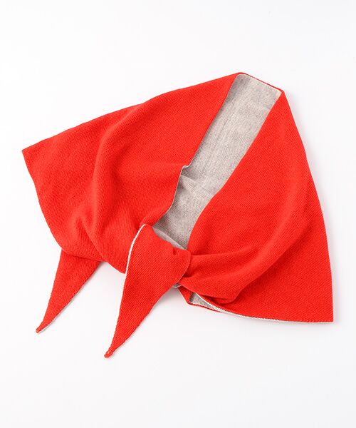 TAKASHIMAYA CASHMERE（キッズ、ストール・マフラー） / タカシマヤ カシミヤ（キッズ、ストール・マフラー） マフラー・ショール・スヌード・ストール | 三角ストール【日本製・カシミヤ50％ シルク50％・手洗い可】 | 詳細1