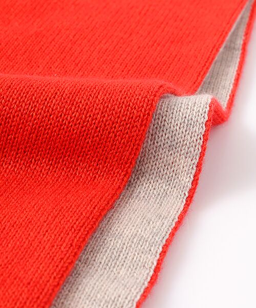 TAKASHIMAYA CASHMERE（キッズ、ストール・マフラー） / タカシマヤ カシミヤ（キッズ、ストール・マフラー） マフラー・ショール・スヌード・ストール | 三角ストール【日本製・カシミヤ50％ シルク50％・手洗い可】 | 詳細2