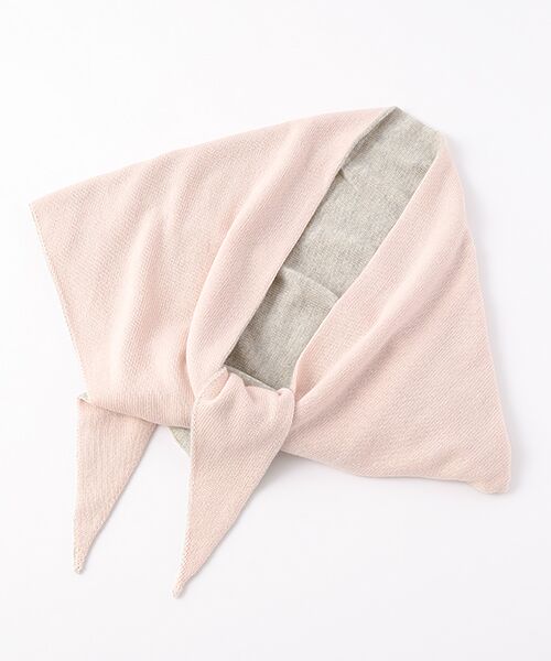 TAKASHIMAYA CASHMERE（キッズ、ストール・マフラー） / タカシマヤ カシミヤ（キッズ、ストール・マフラー） マフラー・ショール・スヌード・ストール | 三角ストール【日本製・カシミヤ50％ シルク50％・手洗い可】 | 詳細3