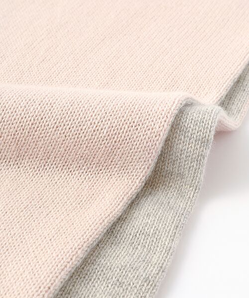 TAKASHIMAYA CASHMERE（キッズ、ストール・マフラー） / タカシマヤ カシミヤ（キッズ、ストール・マフラー） マフラー・ショール・スヌード・ストール | 三角ストール【日本製・カシミヤ50％ シルク50％・手洗い可】 | 詳細4