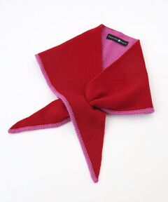 TAKASHIMAYA CASHMERE（キッズ、ストール・マフラー） / タカシマヤ カシミヤ（キッズ、ストール・マフラー） マフラー・ショール・スヌード・ストール | 三角ミニマフラー（リバーシブル）【日本製・カシミヤ100％・手洗い可】