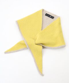 TAKASHIMAYA CASHMERE（キッズ、ストール・マフラー） / タカシマヤ カシミヤ（キッズ、ストール・マフラー） マフラー・ショール・スヌード・ストール | 三角ミニマフラー（リバーシブル）【日本製・カシミヤ100％・手洗い可】