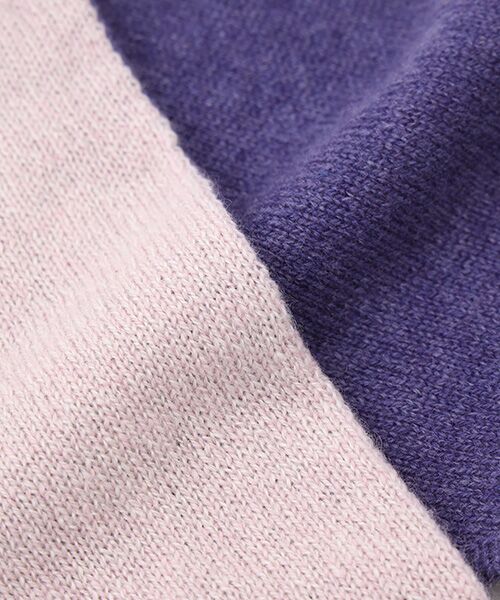 TAKASHIMAYA CASHMERE(キッズ、ストール・マフラー) / タカシマヤ カシミヤ(キッズ、ストール・マフラー) マフラー・ショール・スヌード・ストール | 三角ミニマフラー(リバーシブル)【日本製・カシミヤ100%・手洗い可】 | 詳細11