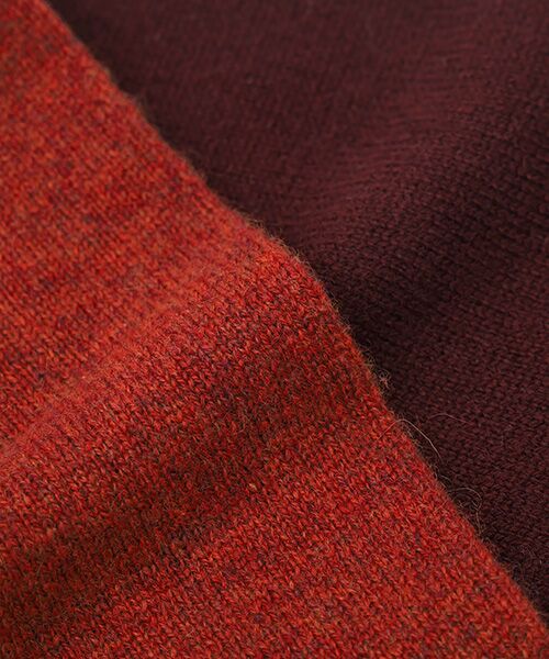 TAKASHIMAYA CASHMERE(キッズ、ストール・マフラー) / タカシマヤ カシミヤ(キッズ、ストール・マフラー) マフラー・ショール・スヌード・ストール | 三角ミニマフラー(リバーシブル)【日本製・カシミヤ100%・手洗い可】 | 詳細13