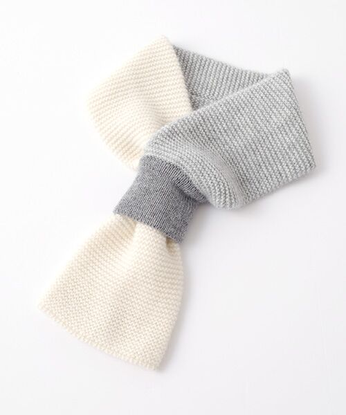 TAKASHIMAYA CASHMERE（キッズ、ストール・マフラー） / タカシマヤ カシミヤ（キッズ、ストール・マフラー） マフラー・ショール・スヌード・ストール | ショートマフラー【カシミヤ100％・手洗い可】 | 詳細1