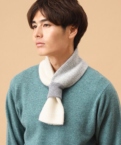 TAKASHIMAYA CASHMERE（キッズ、ストール・マフラー） ショートマフラー【カシミヤ100％・手洗い可】 ¥9,900