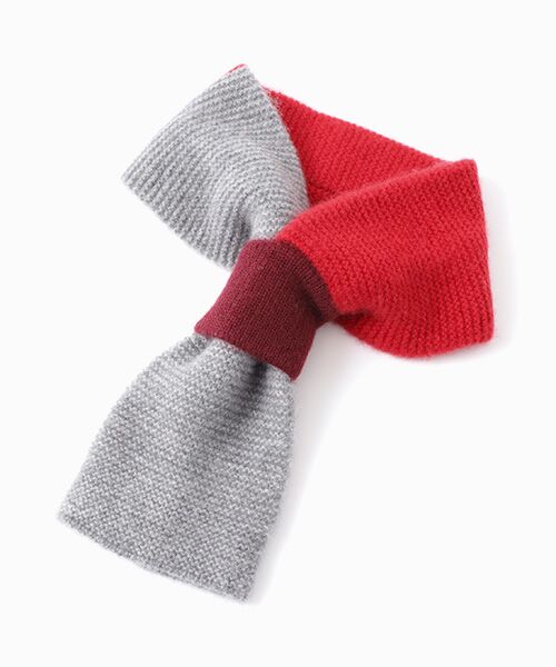 TAKASHIMAYA CASHMERE（キッズ、ストール・マフラー） / タカシマヤ カシミヤ（キッズ、ストール・マフラー） マフラー・ショール・スヌード・ストール | ショートマフラー【カシミヤ100％・手洗い可】 | 詳細2