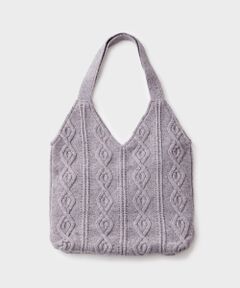 TAKASHIMAYA CASHMERE（再生カシミヤ） / タカシマヤ カシミヤ（サイセイカシミヤ） ショルダーバッグ | 再生カシミヤ混ショルダーバッグ