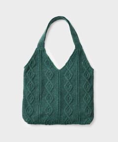 TAKASHIMAYA CASHMERE（再生カシミヤ） / タカシマヤ カシミヤ（サイセイカシミヤ） ショルダーバッグ | 再生カシミヤ混ショルダーバッグ