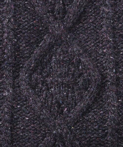 TAKASHIMAYA CASHMERE（再生カシミヤ） / タカシマヤ カシミヤ（サイセイカシミヤ） ポーチ | 再生カシミヤ混マルチフラットポーチミニ | 詳細3