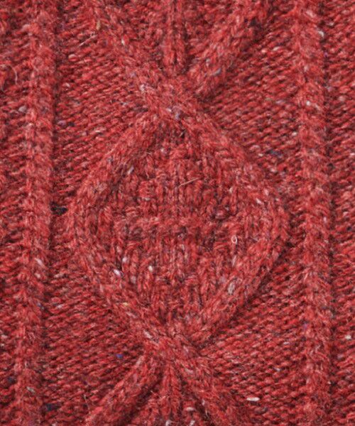 TAKASHIMAYA CASHMERE（再生カシミヤ） / タカシマヤ カシミヤ（サイセイカシミヤ） ポーチ | 再生カシミヤ混マルチフラットポーチミニ | 詳細4