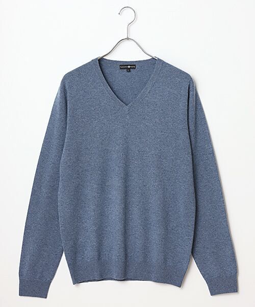 TAKASHIMAYA CASHMERE（レディース、メンズ） / タカシマヤ カシミヤ（レディース、メンズ） ニット・セーター | カシミヤ Vネックセーター【LL】 | 詳細19