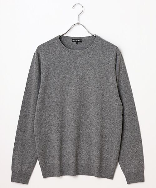 TAKASHIMAYA CASHMERE（レディース、メンズ） / タカシマヤ カシミヤ（レディース、メンズ） ニット・セーター | カシミヤ クルーネックセーター【S/M/L】 | 詳細2