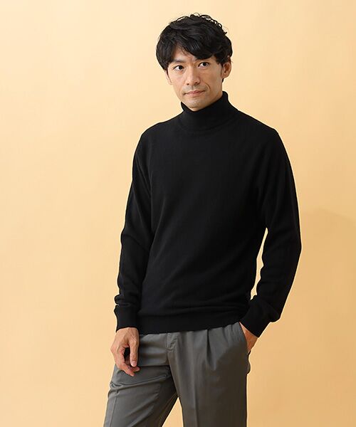 TAKASHIMAYA CASHMERE（レディース、メンズ） / タカシマヤ カシミヤ（レディース、メンズ） ニット・セーター | カシミヤ タートルネックセーター【S/M/L】 | 詳細11