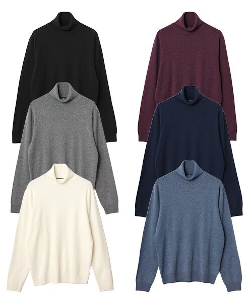 TAKASHIMAYA CASHMERE（レディース、メンズ） / タカシマヤ カシミヤ（レディース、メンズ） ニット・セーター | カシミヤ タートルネックセーター【S/M/L】 | 詳細19