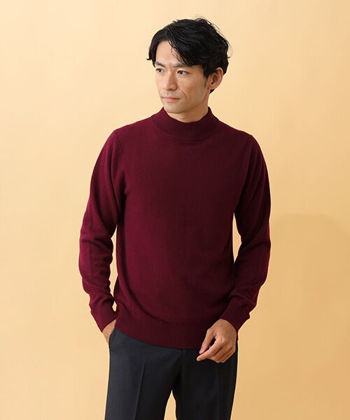 TAKASHIMAYA CASHMERE（レディース、メンズ） / タカシマヤ カシミヤ（レディース、メンズ） ニット・セーター | カシミヤ ハイネックセーター【S/M/L】 | 詳細11