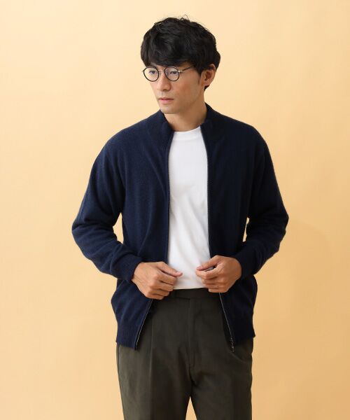 TAKASHIMAYA CASHMERE（レディース、メンズ） / タカシマヤ カシミヤ（レディース、メンズ） カーディガン・ボレロ | カシミヤ フルジップセーター【S/M/L】 | 詳細8