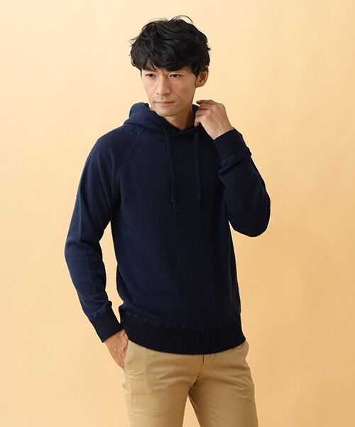 TAKASHIMAYA CASHMERE（レディース、メンズ） / タカシマヤ カシミヤ（レディース、メンズ） パーカー | カシミヤ ニットパーカー【S/M/L】 | 詳細8