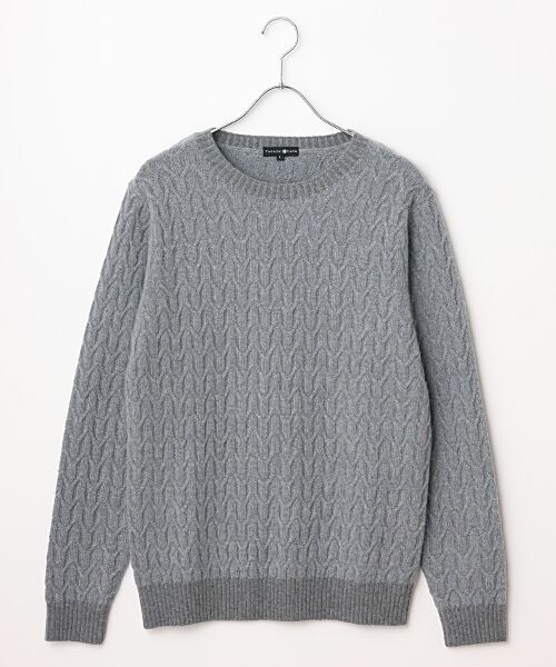 TAKASHIMAYA CASHMERE（レディース、メンズ） / タカシマヤ カシミヤ（レディース、メンズ） ニット・セーター | カシミヤ ミドルゲージクルーネックセーター【S/M/L】 | 詳細3