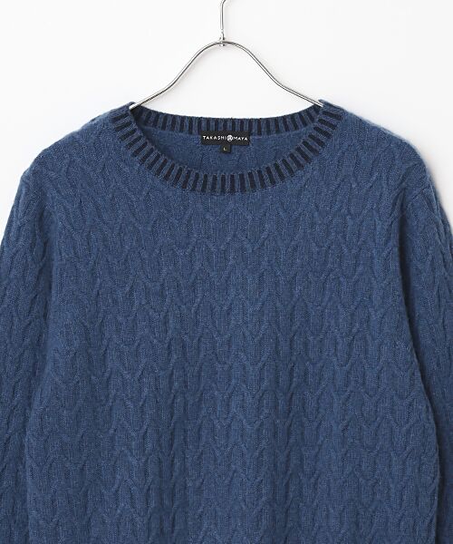 TAKASHIMAYA CASHMERE（レディース、メンズ） / タカシマヤ カシミヤ（レディース、メンズ） ニット・セーター | カシミヤ ミドルゲージクルーネックセーター【S/M/L】 | 詳細7