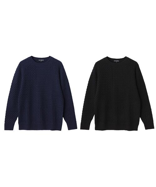 TAKASHIMAYA CASHMERE（レディース、メンズ） / タカシマヤ カシミヤ（レディース、メンズ） ニット・セーター | カシミヤ クレイジーパターンセーター【S/M/L】 | 詳細10