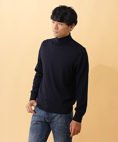 TAKASHIMAYA CASHMERE（レディース、メンズ） / タカシマヤ カシミヤ（レディース、メンズ） ニット・セーター | カシミヤシルク タートルネックセーター【S/M/L】 | 詳細17