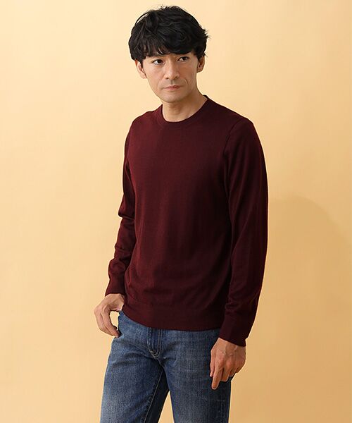 TAKASHIMAYA CASHMERE（レディース、メンズ） / タカシマヤ カシミヤ（レディース、メンズ） ニット・セーター | カシミヤシルク クルーネックセーター【S/M/L】 | 詳細9