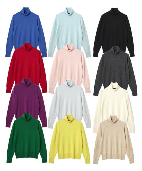 TAKASHIMAYA CASHMERE（レディース、メンズ） / タカシマヤ カシミヤ（レディース、メンズ） ニット・セーター | カシミヤ タートルネックセーター【S/M/L】 | 詳細28