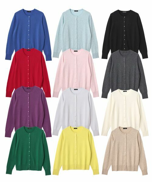 TAKASHIMAYA CASHMERE（レディース、メンズ） / タカシマヤ カシミヤ（レディース、メンズ） カーディガン・ボレロ | カシミヤ クルーネックカーディガン【LL】 | 詳細28