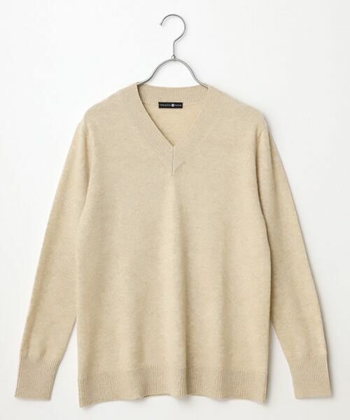 TAKASHIMAYA CASHMERE（レディース、メンズ） / タカシマヤ カシミヤ（レディース、メンズ） ニット・セーター | カシミヤ Vネックセーター【S/M/L】 | 詳細13