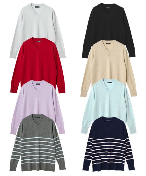 TAKASHIMAYA CASHMERE（レディース、メンズ） / タカシマヤ カシミヤ（レディース、メンズ） ニット・セーター | カシミヤ Vネックセーター【S/M/L】 | 詳細20